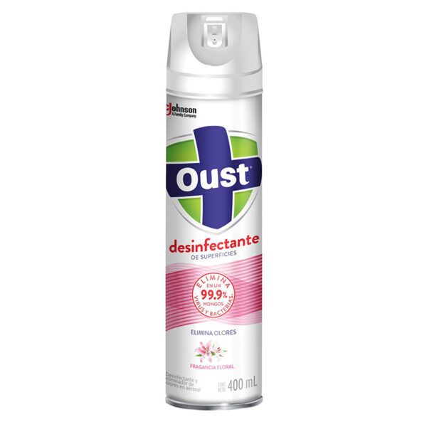 Desinfectante Oust Floral Spray 400 Ml - Imagen 2