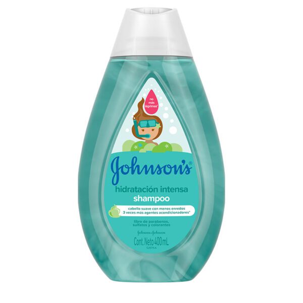 Shampoo Jj Baby Hidratación Intensiva 400 Ml - Imagen 2