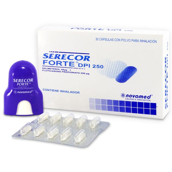 Serecor Forte Dpi 250/50Mg Inhalador 30 Cápsulas - Imagen 2