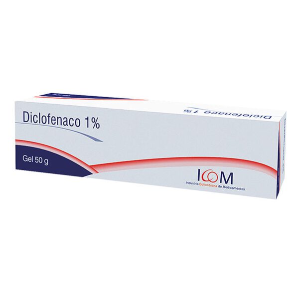 Diclofenaco 1% Gel 50 Gr Icom
