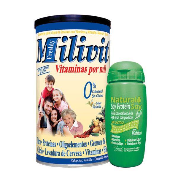 Milivit Vainilla 400 Gr+Botilito - Imagen 2