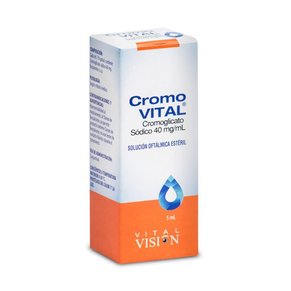Cromovital Oftálmico 5 Ml Vt